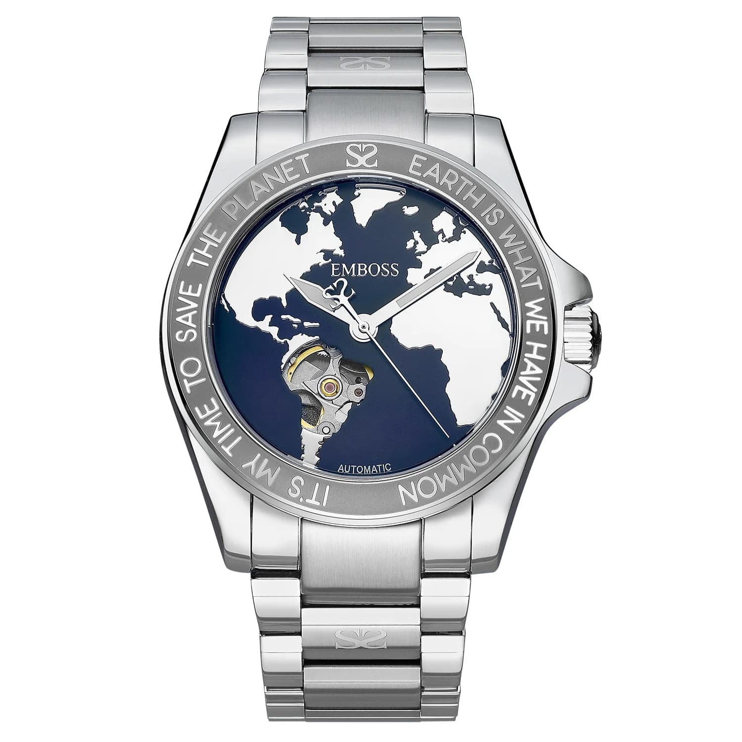 שעון Emboss Save The Planet EMSPMUSSNMS000 לגברים