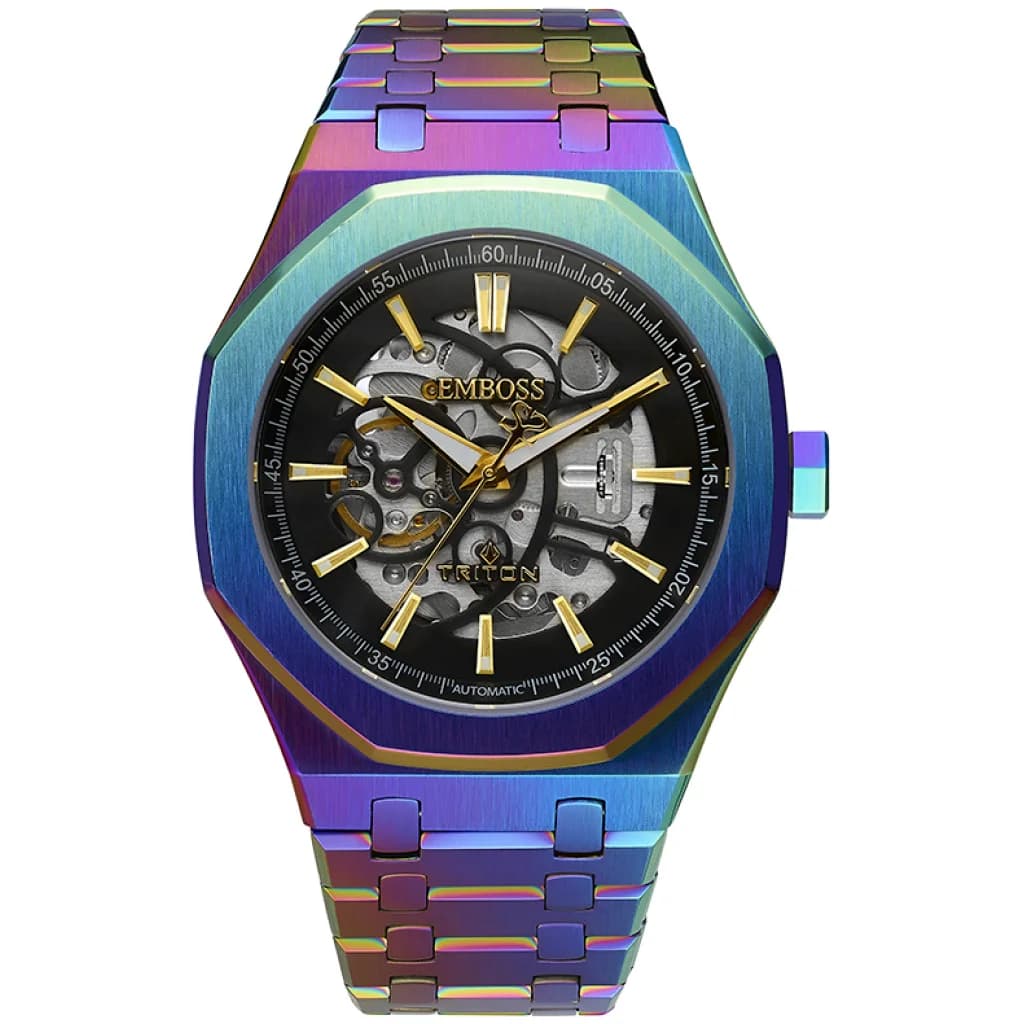 שעון Emboss Triton Automatic EMTRMUKEYMK000 לגברים