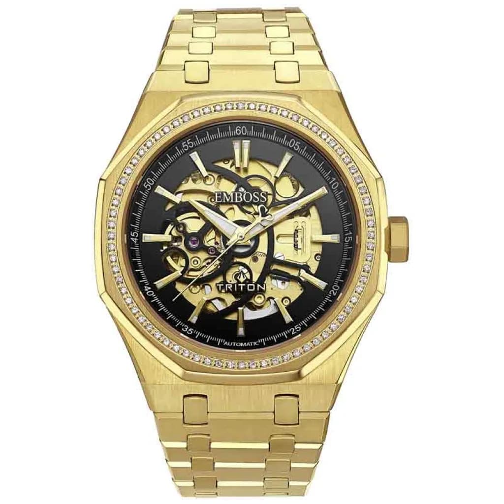 שעון Emboss Triton Automatic EMTRMUYGYMY072 לגברים