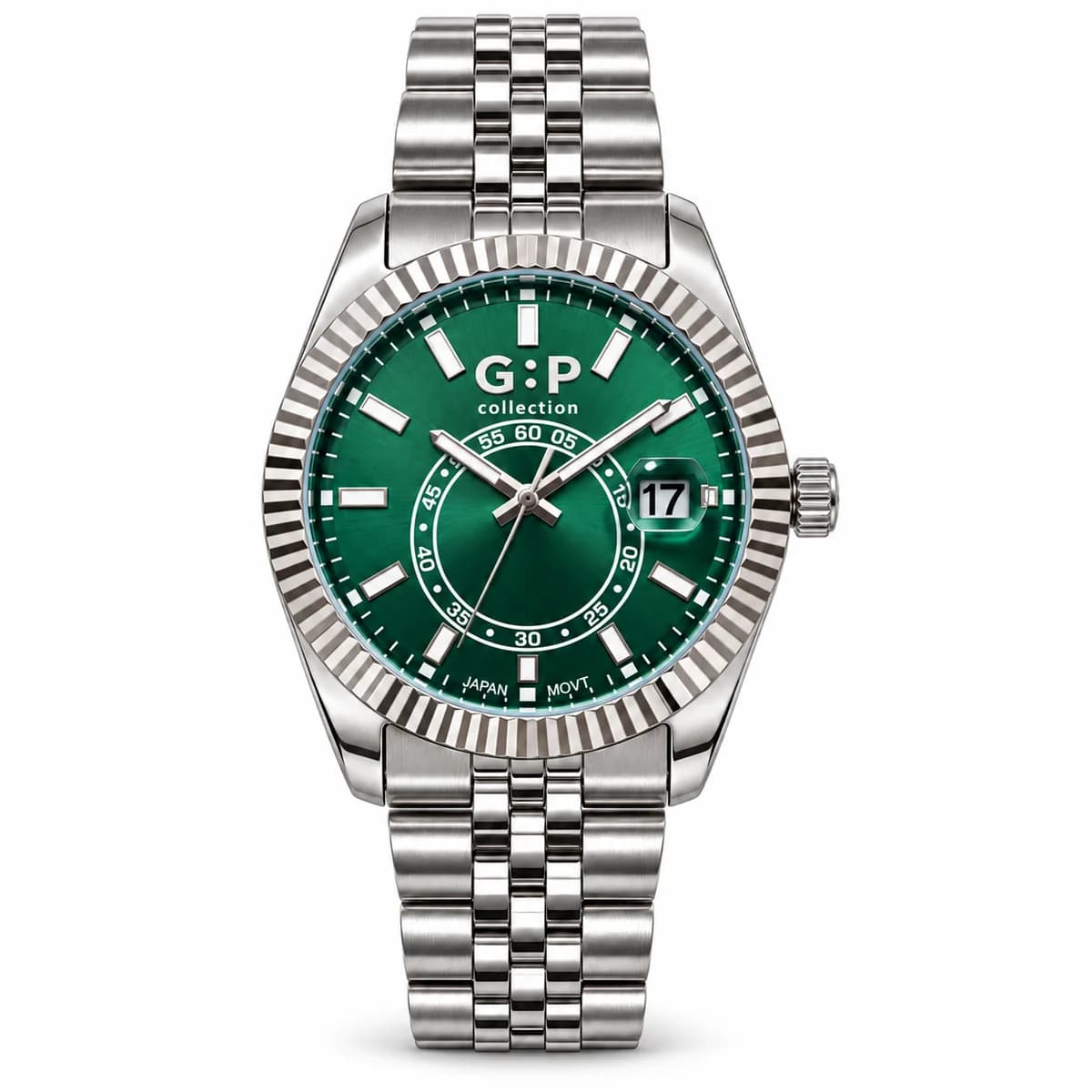 שעון G&P GP16115Q-2 — לוח ירוק