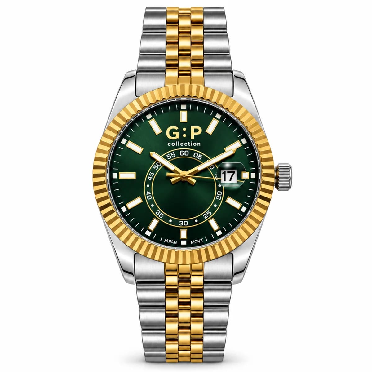 שעון G&P GP16115Q-3 — לוח ירוק
