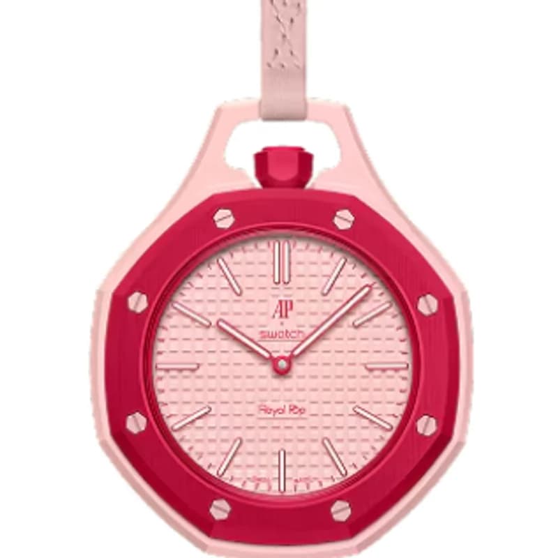 שעון יוניסקס AP x Swatch Royal Pop Otto Rosso מנגנון SISTEM51