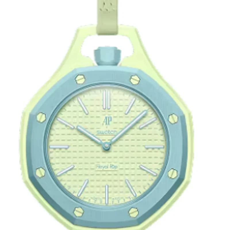 שעון יוניסקס AP x Swatch Royal Pop Blaue Acht (Blue Eight)