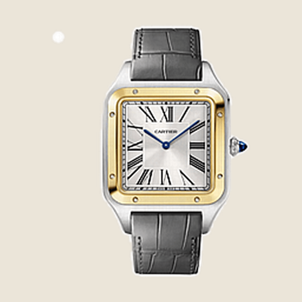 שעון Cartier Santos-Dumont Two-Tone Gold W2SA0034 לגבר
