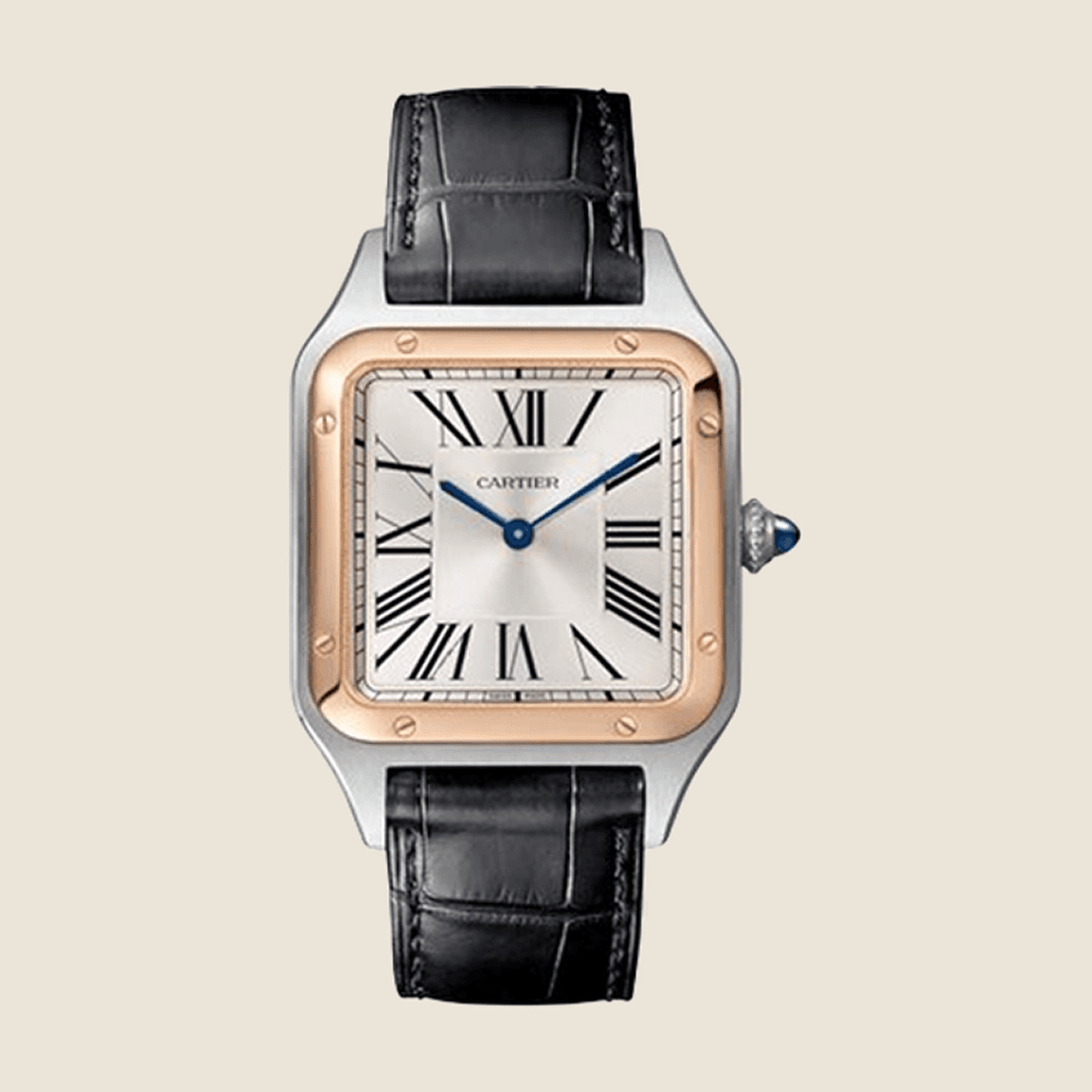 שעון Cartier Santos-Dumont Two-Tone Gold W2SA0037 לגבר