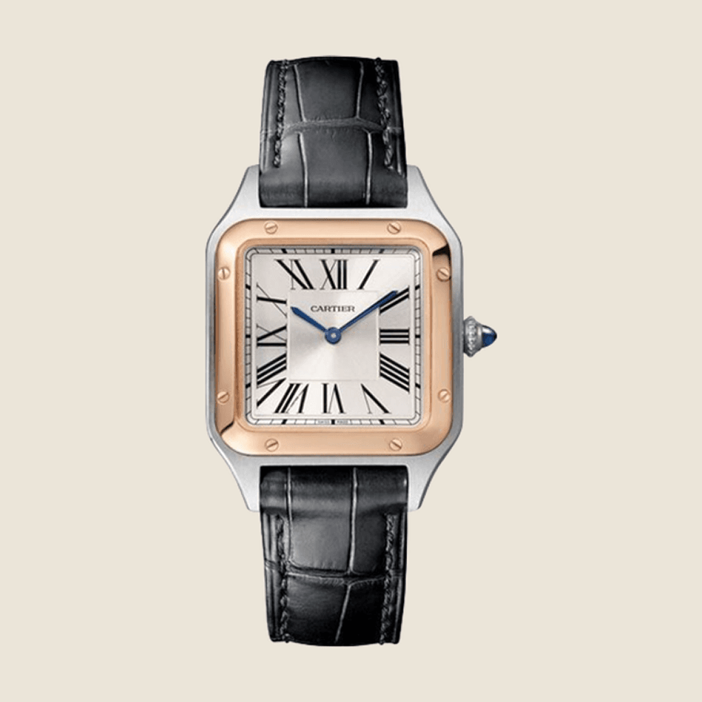 שעון Cartier Santos-Dumont Gold Two-Tone Small W2SA0038 לאישה