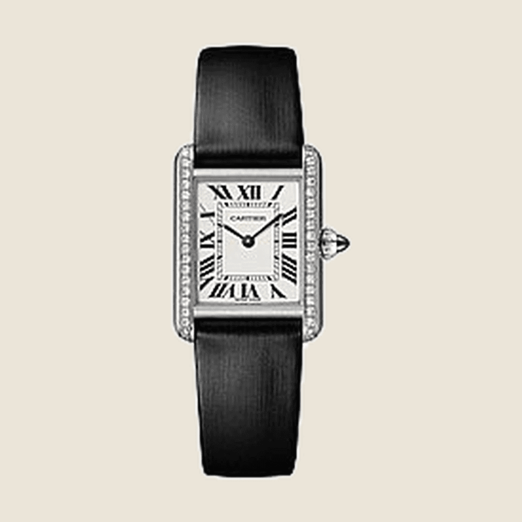 שעון Cartier Tank Must Diamond Small W4TA0031 לאישה