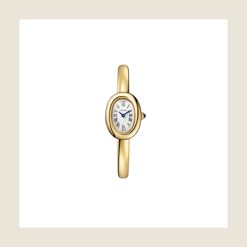 שעון Cartier Baignoire Gold Small WGBA0044 לאישה