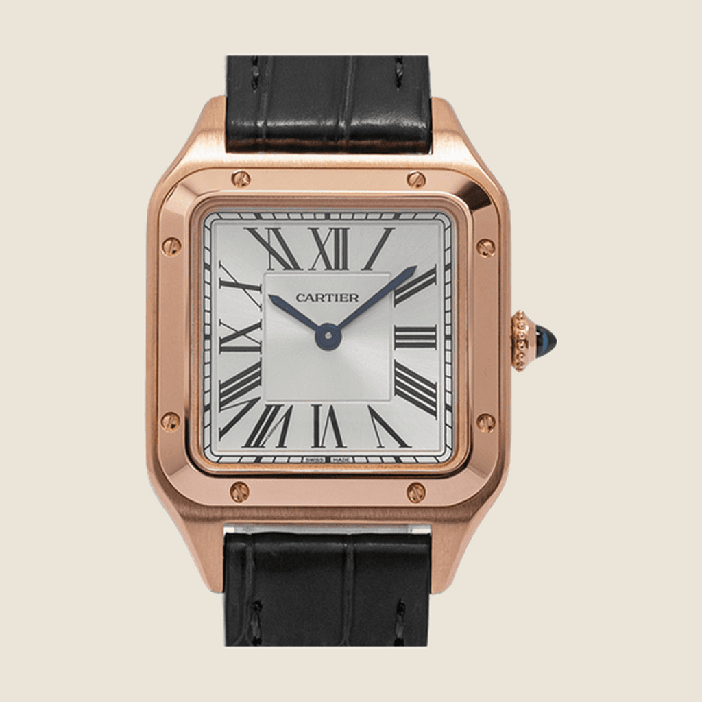 שעון Cartier Santos-Dumont Rose Gold Small WGSA0022 לאישה