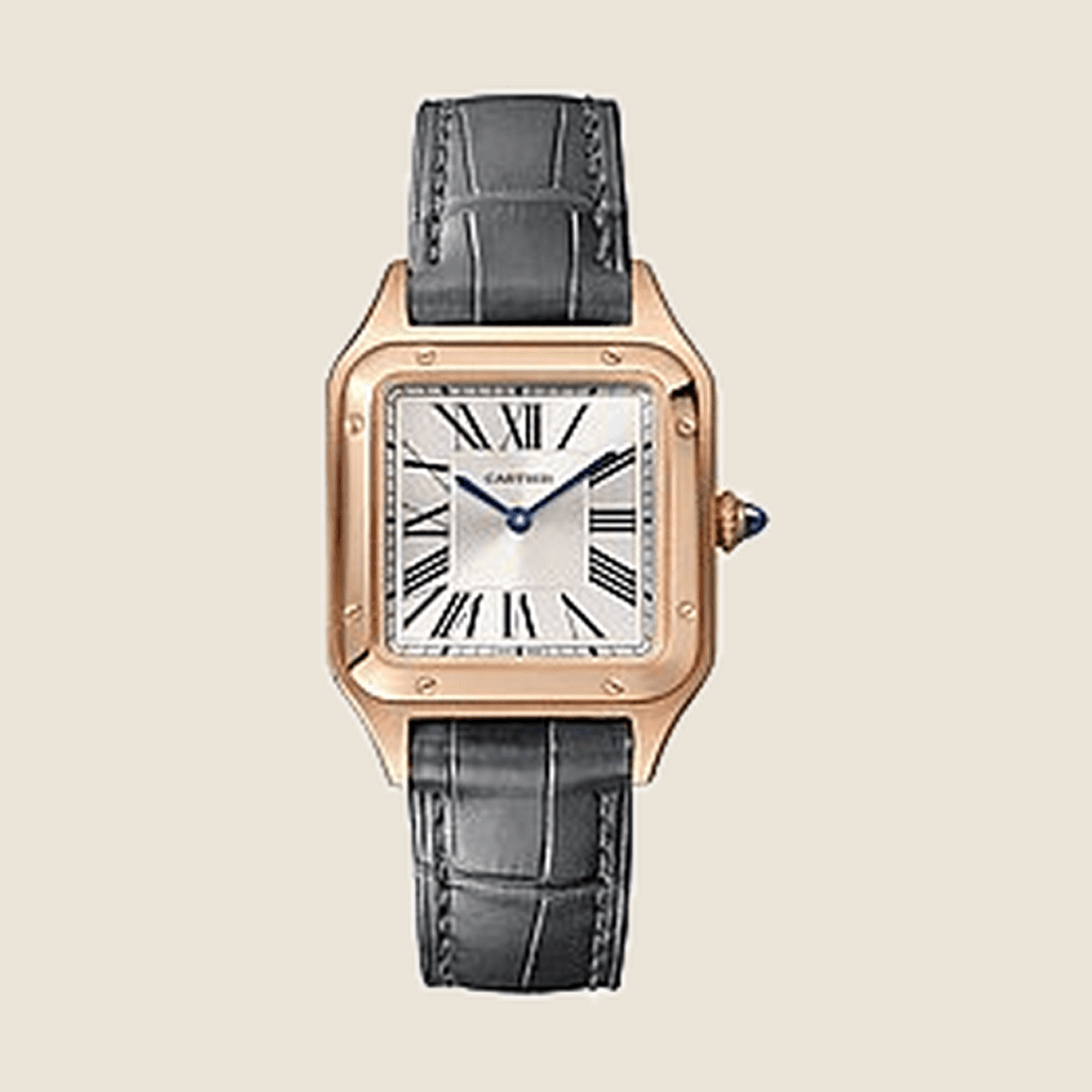שעון Cartier Santos-Dumont Rose Gold XL WGSA0117 לגבר