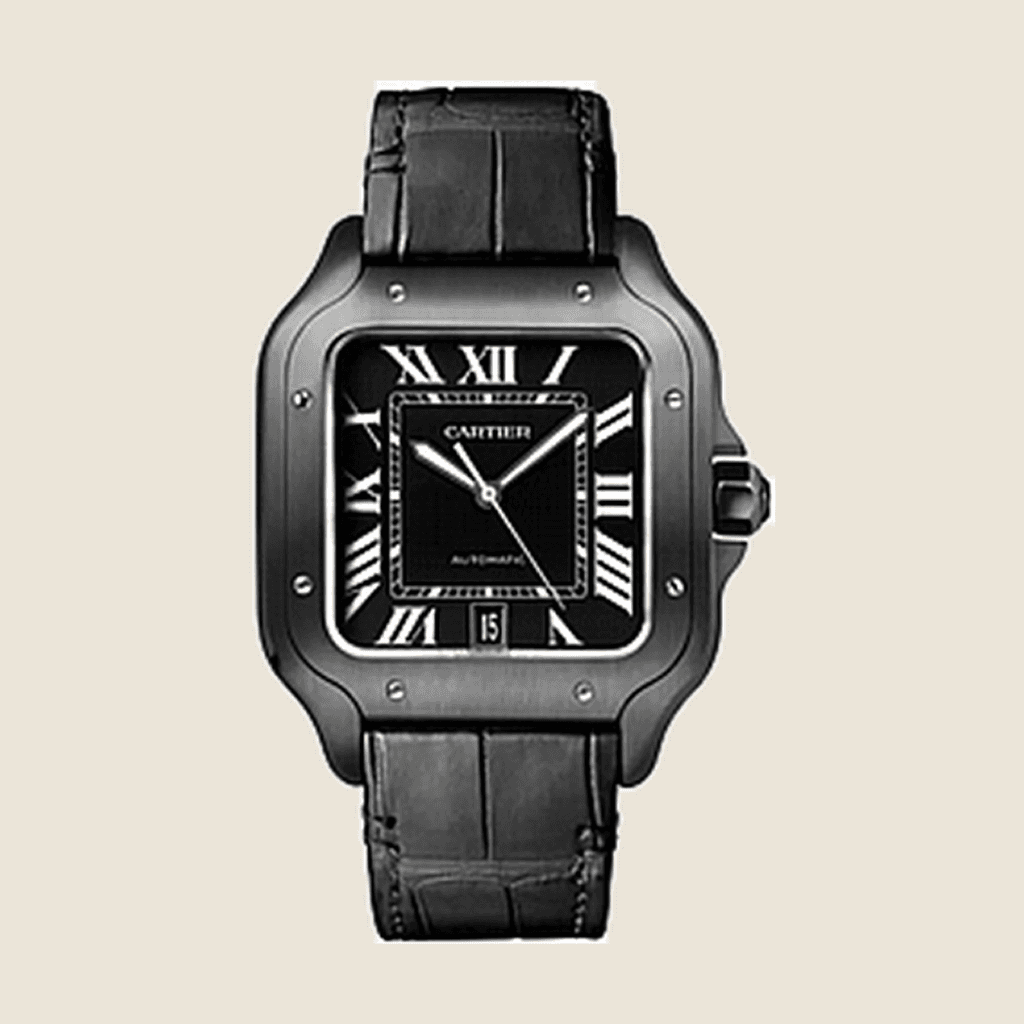 שעון Cartier Santos de Cartier Black ADLC WSSA0039 לגבר