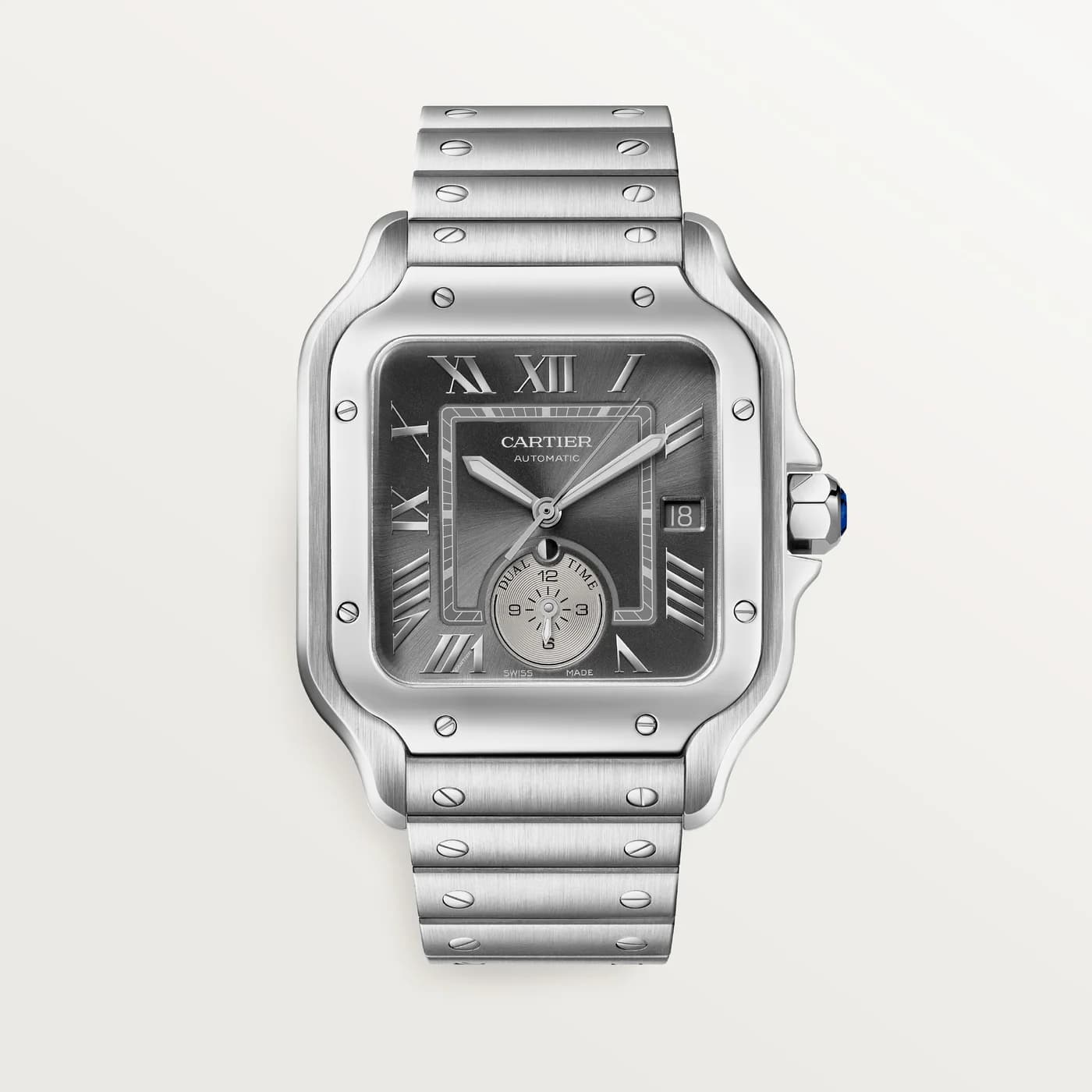 Cartier Santos Dual Time WSSA0076 · גברים