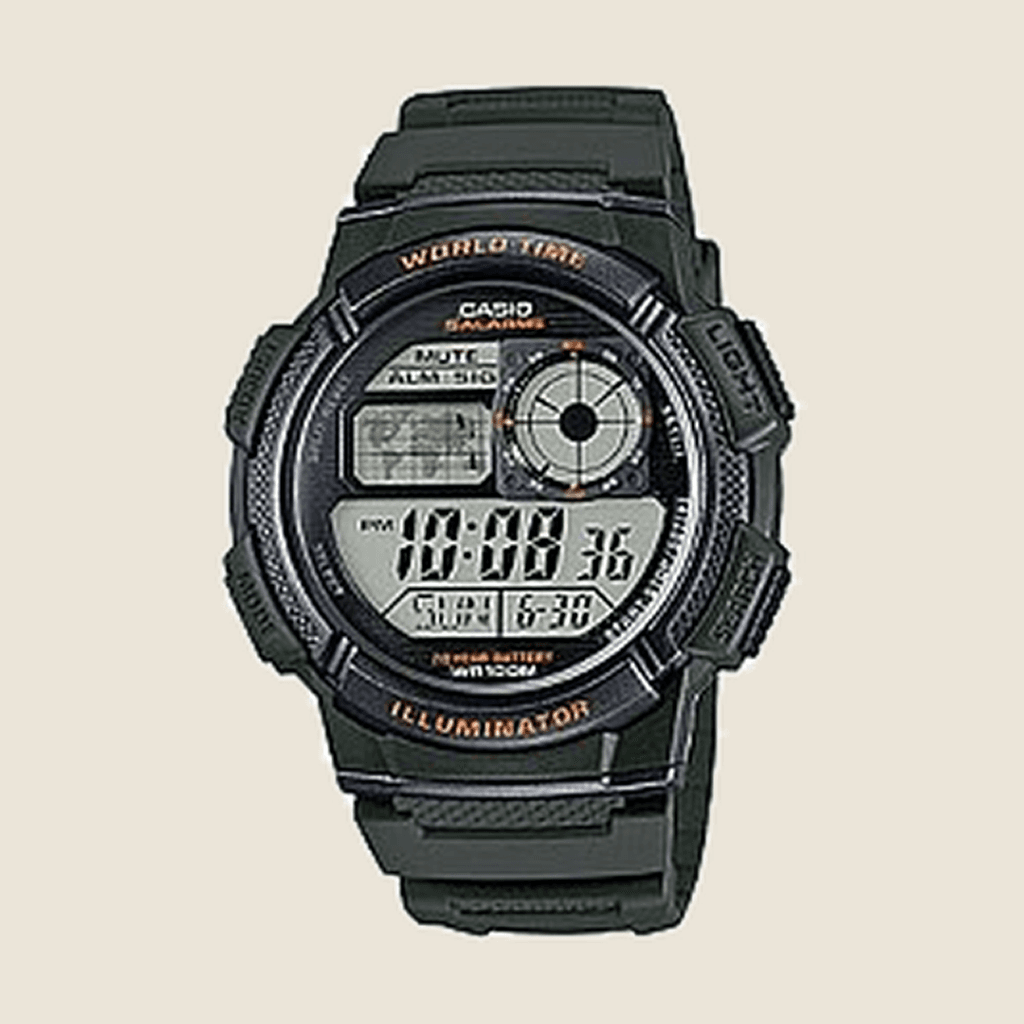 שעון Casio AE-1000W-3AV לגברים — AE-1000W-3AV | Dialoria