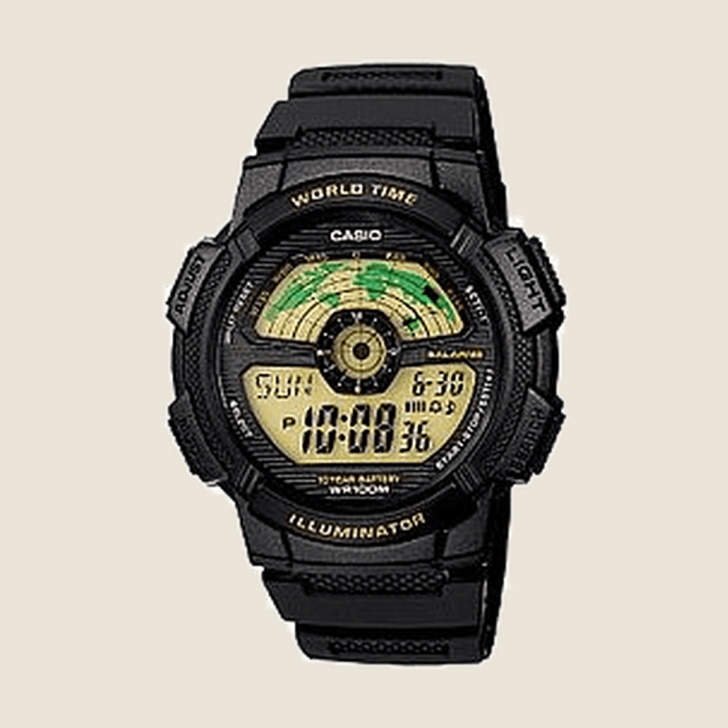 שעון Casio AE-1100W-1B לגברים — AE-1100W-1B | Dialoria