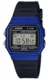 שעון Casio F-91WM-2AD ליוניסקס — F-91WM-2AD | Dialoria