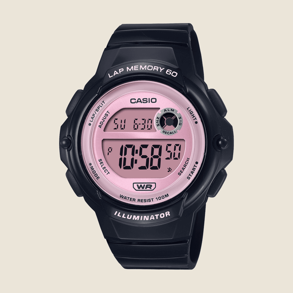 שעון Casio LWS-1200H-1A2VD — דיגיטלי, עמיד 100m, שרף שחור | Dialoria