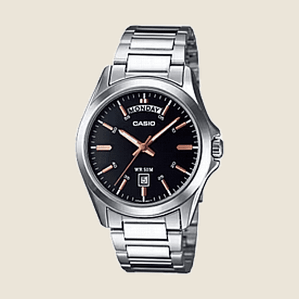 שעון Casio MTP-1370D-1A2 לגברים — MTP-1370D-1A2 | Dialoria
