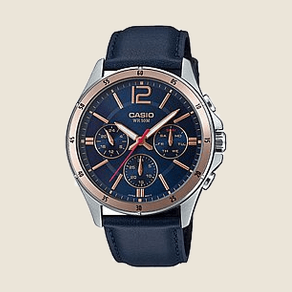שעון Casio MTP-1374L-2AVDF לגברים — MTP-1374L-2AVDF | Dialoria