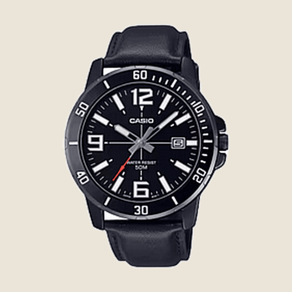 שעון Casio MTP-VD01BL-1BV לגברים — MTP-VD01BL-1BV | Dialoria
