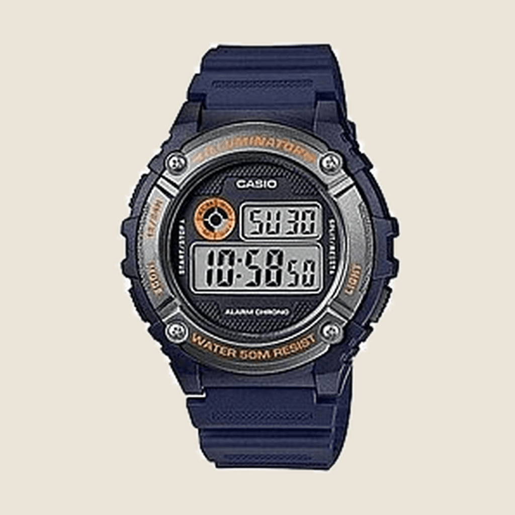 שעון Casio W-216H-2B לגברים — W-216H-2B | Dialoria