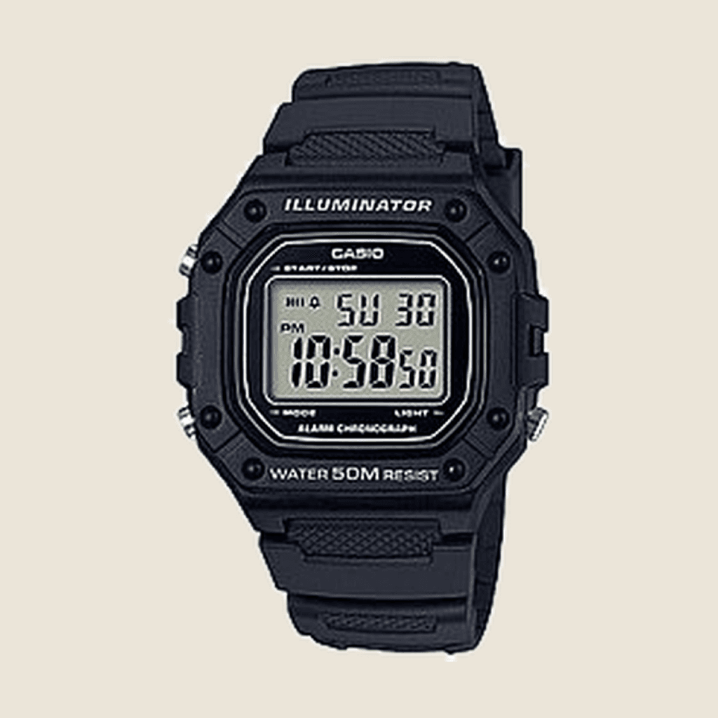 שעון Casio W-218H-1A לגברים — W-218H-1A | Dialoria