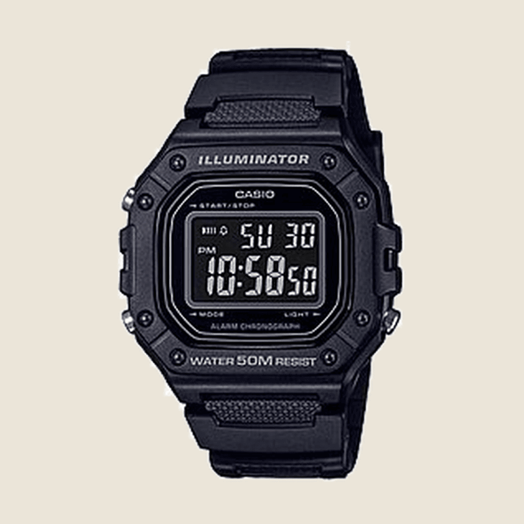 שעון Casio W-218H-1B לגברים — W-218H-1B | Dialoria