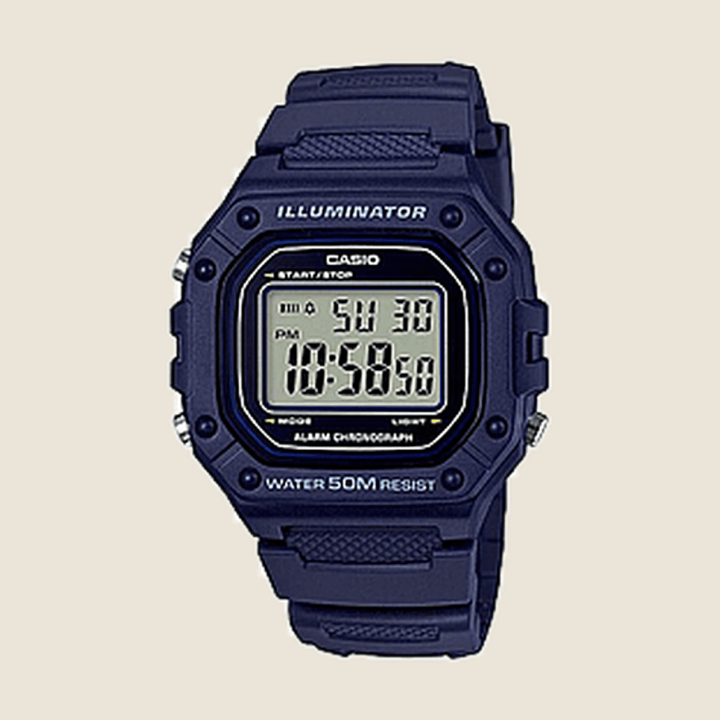 שעון Casio W-218H-2A לגברים — W-218H-2A | Dialoria
