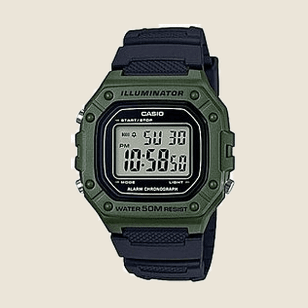 שעון Casio W-218H-3A לגברים — W-218H-3A | Dialoria