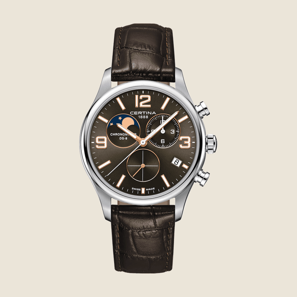שעון Certina DS-8 Chronograph Moon Phase C033.460.16.087.00 לגברים