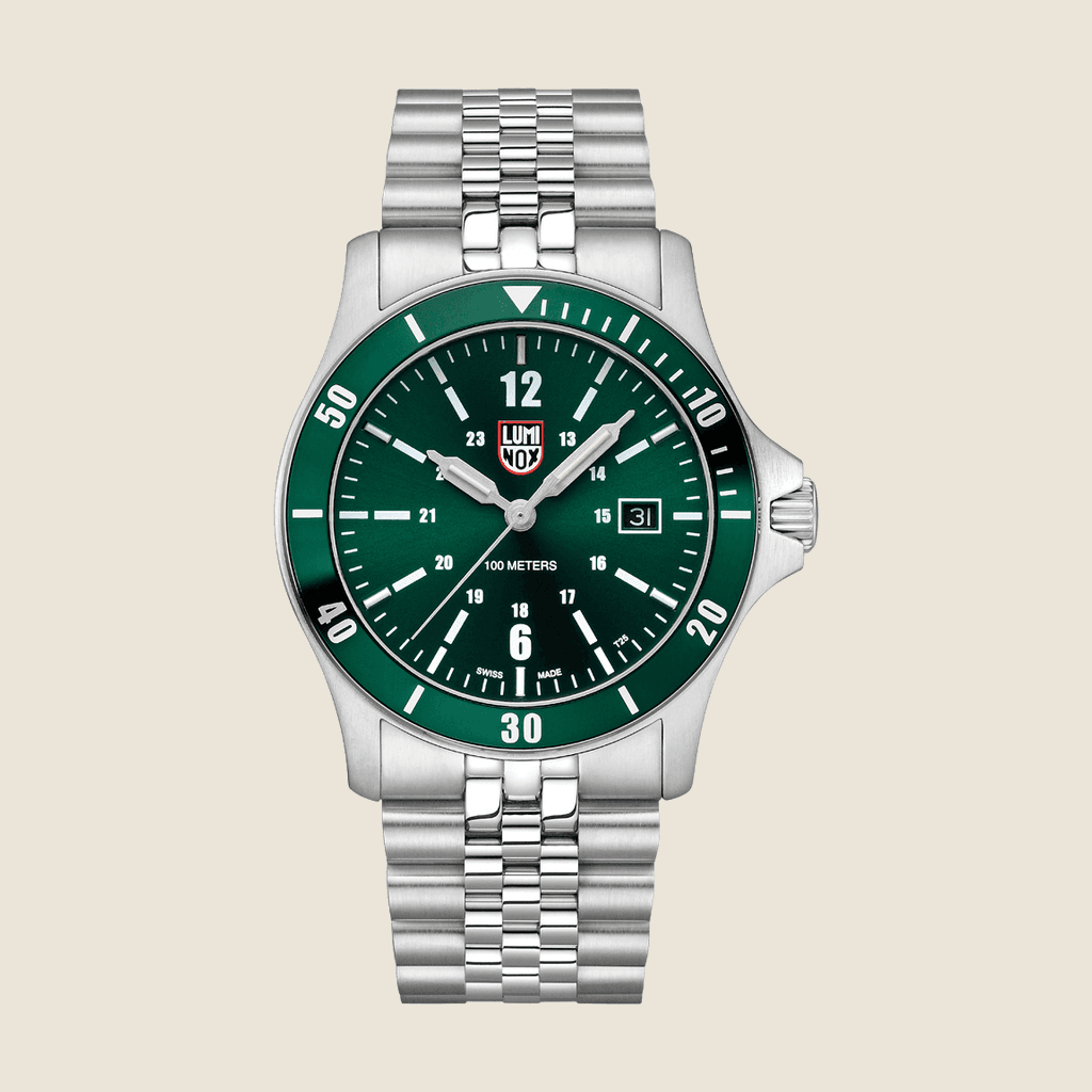 שעון Luminox Sport Timer Stainless Steel Green XS.0917 לגברים