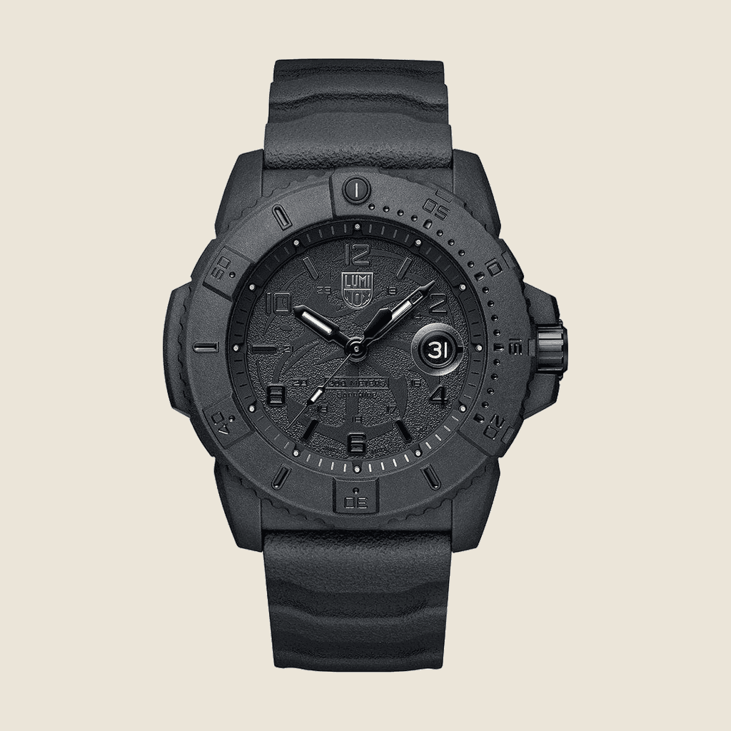 שעון Luminox Navy SEAL Military Blackout XS.3601.BO.NSF לגברים