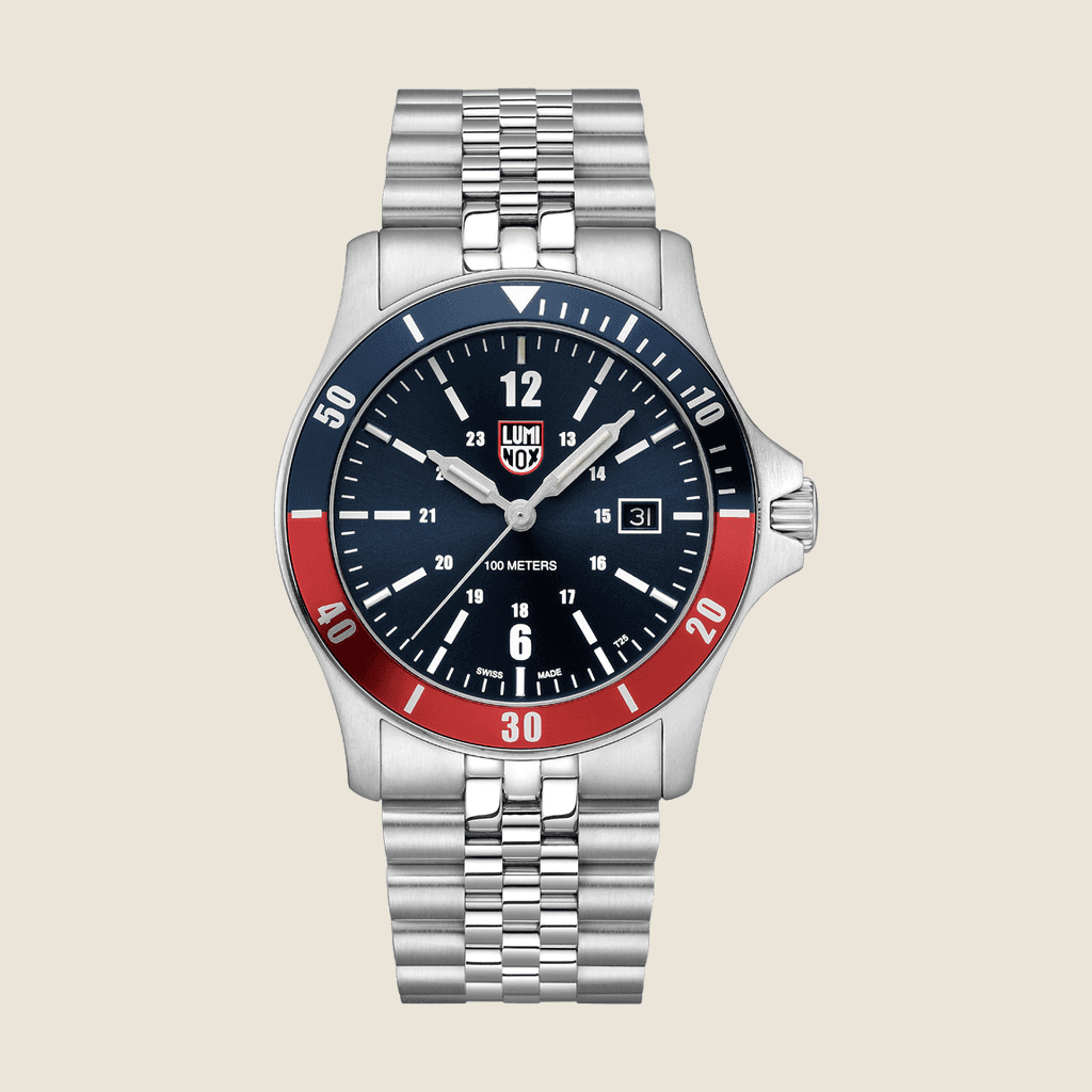 שעון Luminox Sport Timer Stainless Steel PEPSI XS0914 לגברים