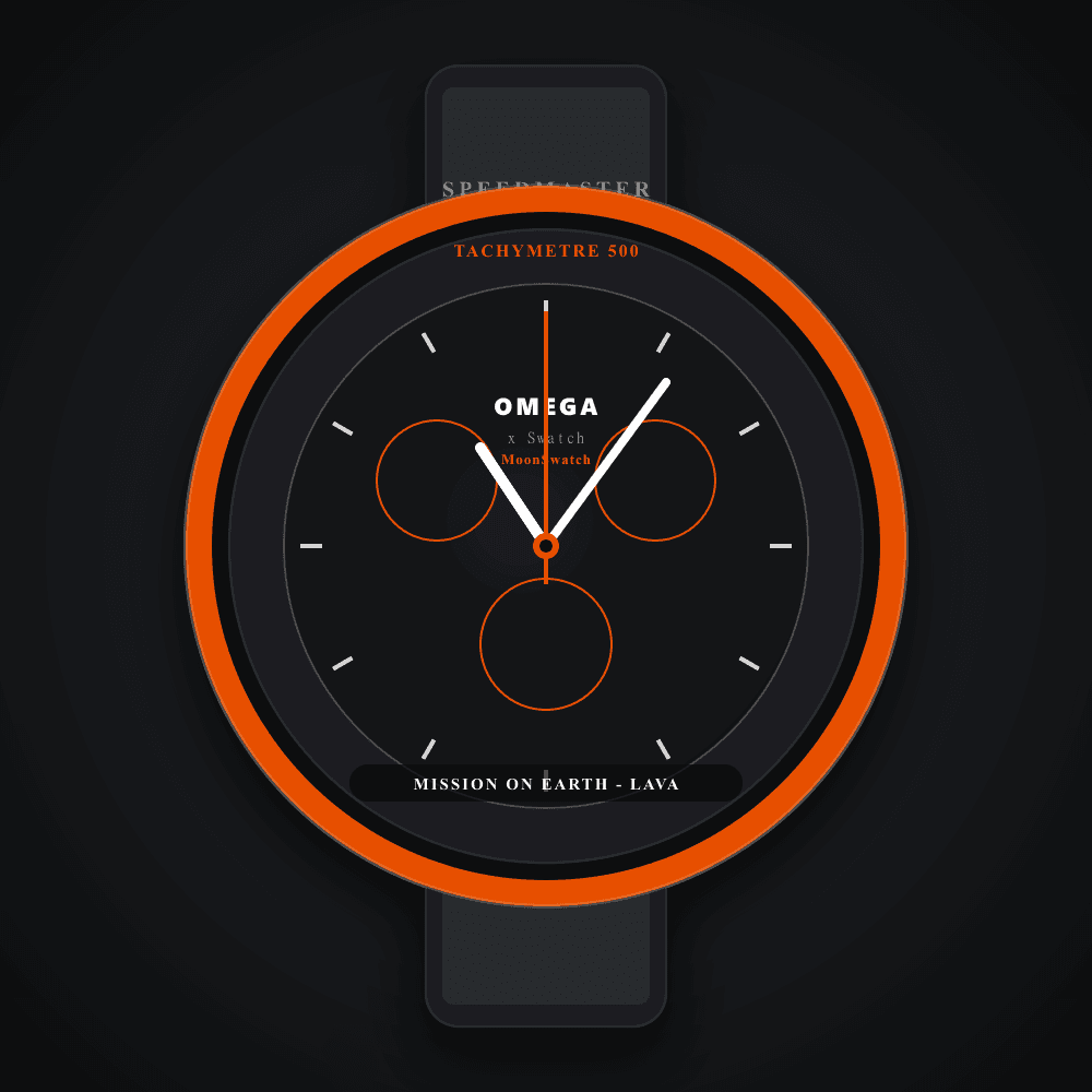 Omega x Swatch MoonSwatch Mission on Earth - Lava
