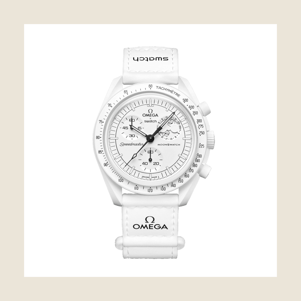 Omega x Swatch MoonSwatch Mission to Moonphase - Snoopy White