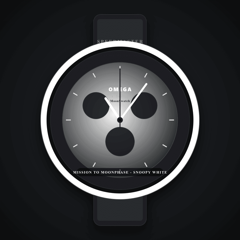Omega x Swatch MoonSwatch Mission to Moonphase - Snoopy White