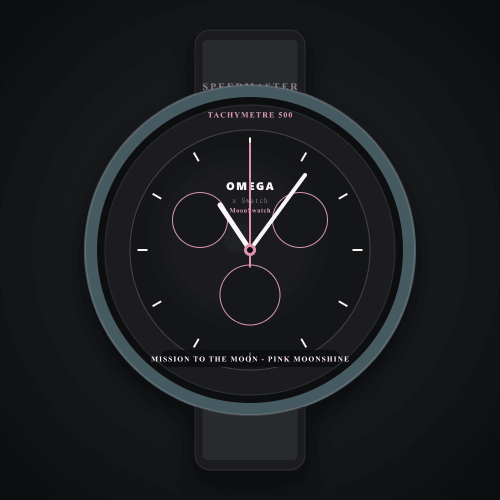 Omega x Swatch MoonSwatch Mission to the Moon - Pink Moonshine