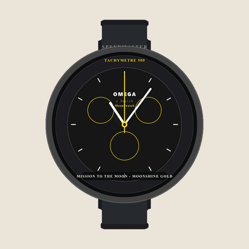 Omega x Swatch MoonSwatch Mission to the Moon - Moonshine Gold