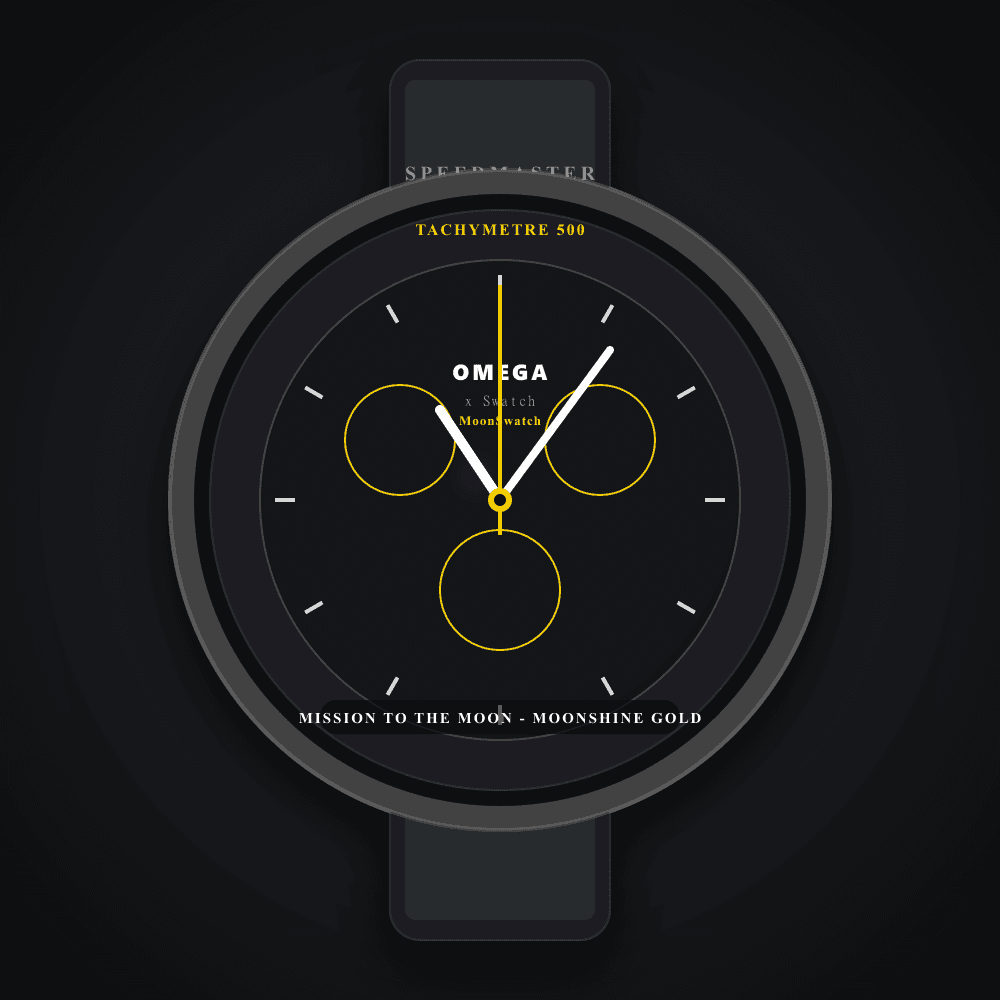 Omega x Swatch MoonSwatch Mission to the Moon - Moonshine Gold