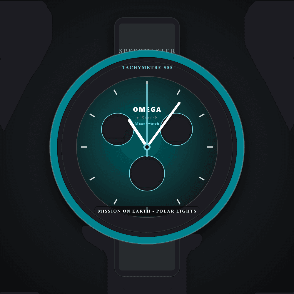 Omega x Swatch MoonSwatch Mission on Earth - Polar Lights