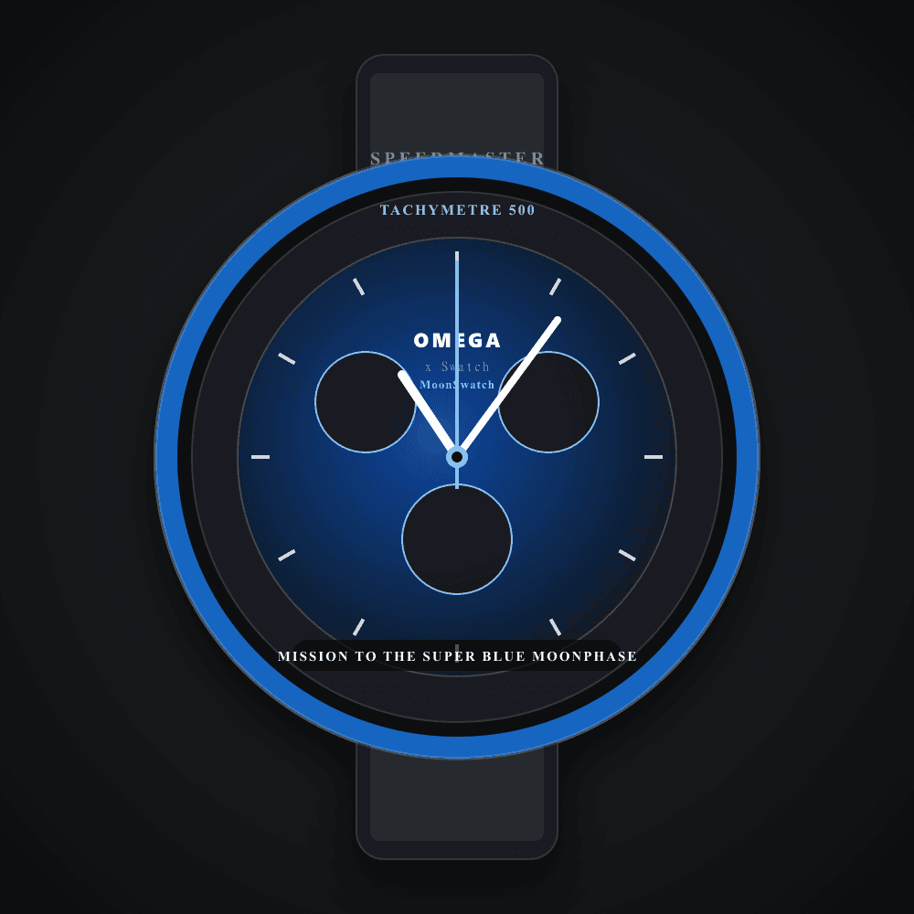 Omega x Swatch MoonSwatch Mission to the Super Blue Moonphase