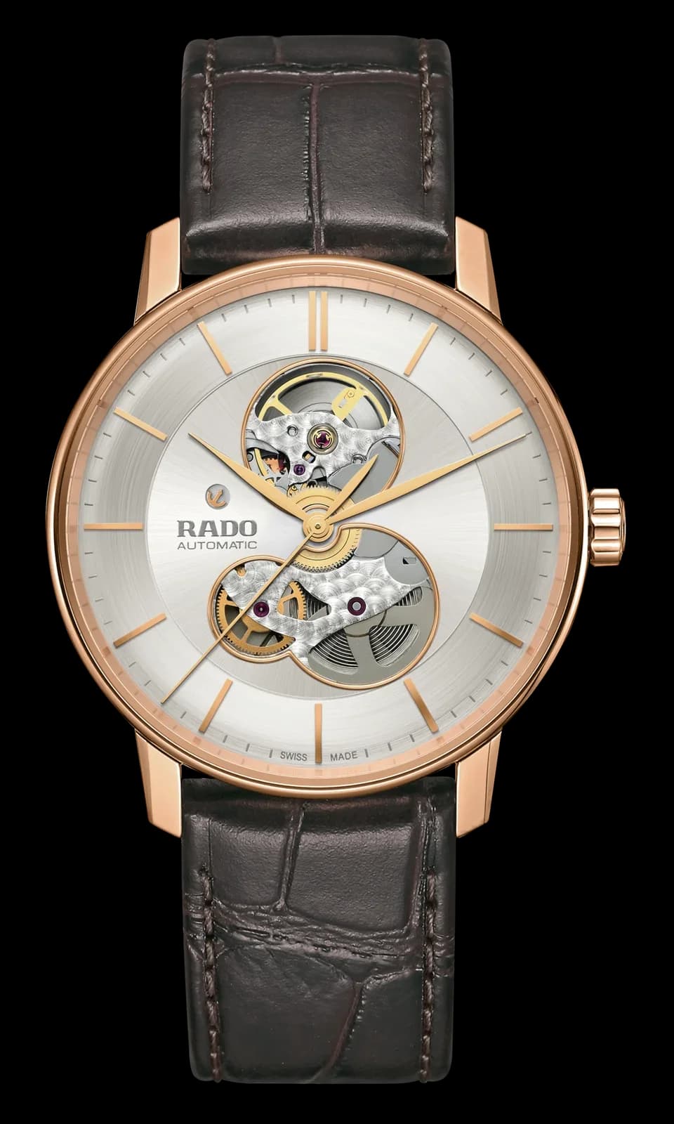 שעון גברים Rado Coupole Open Heart Automatic R22895025