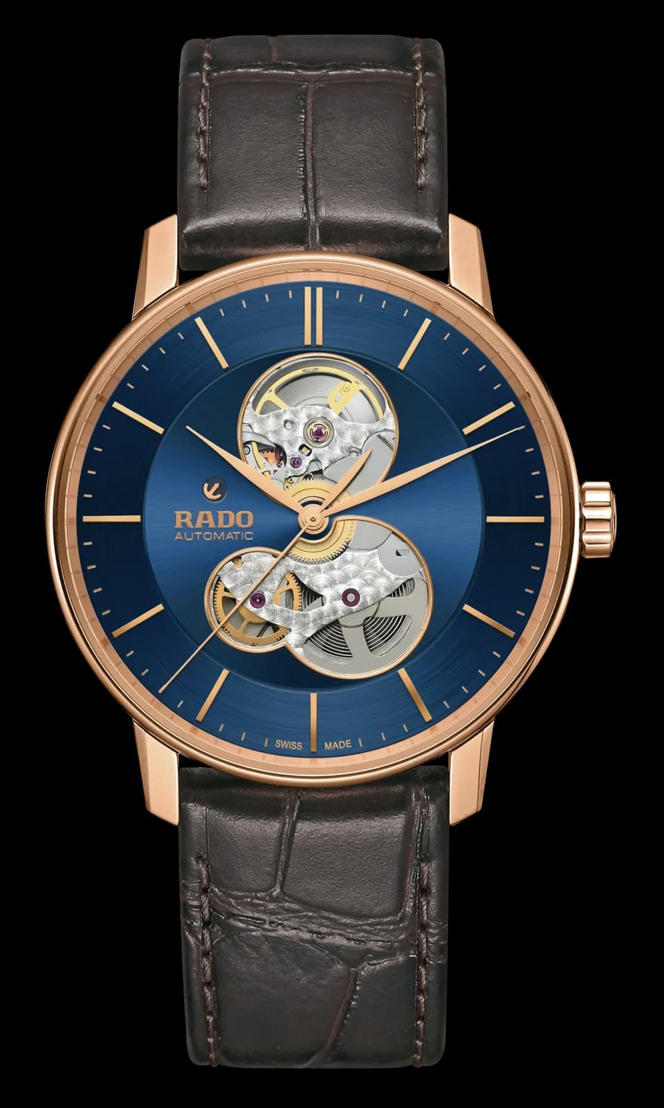 שעון גברים Rado Coupole Open Heart Automatic R22895215