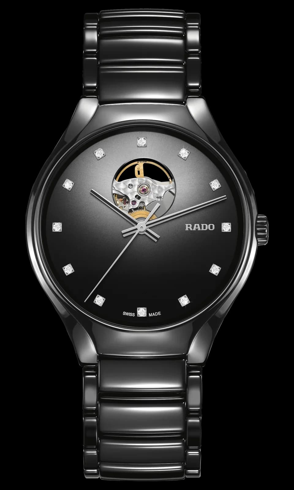 שעון יוניסקס Rado True Round Secret Diamonds R27107732