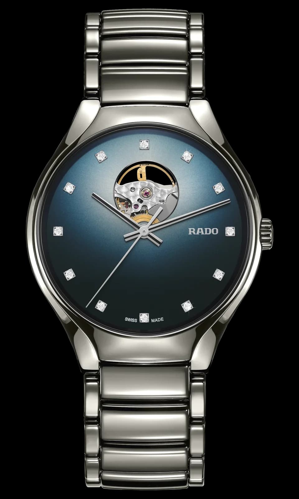 שעון יוניסקס Rado True Round Secret Diamonds R27108732
