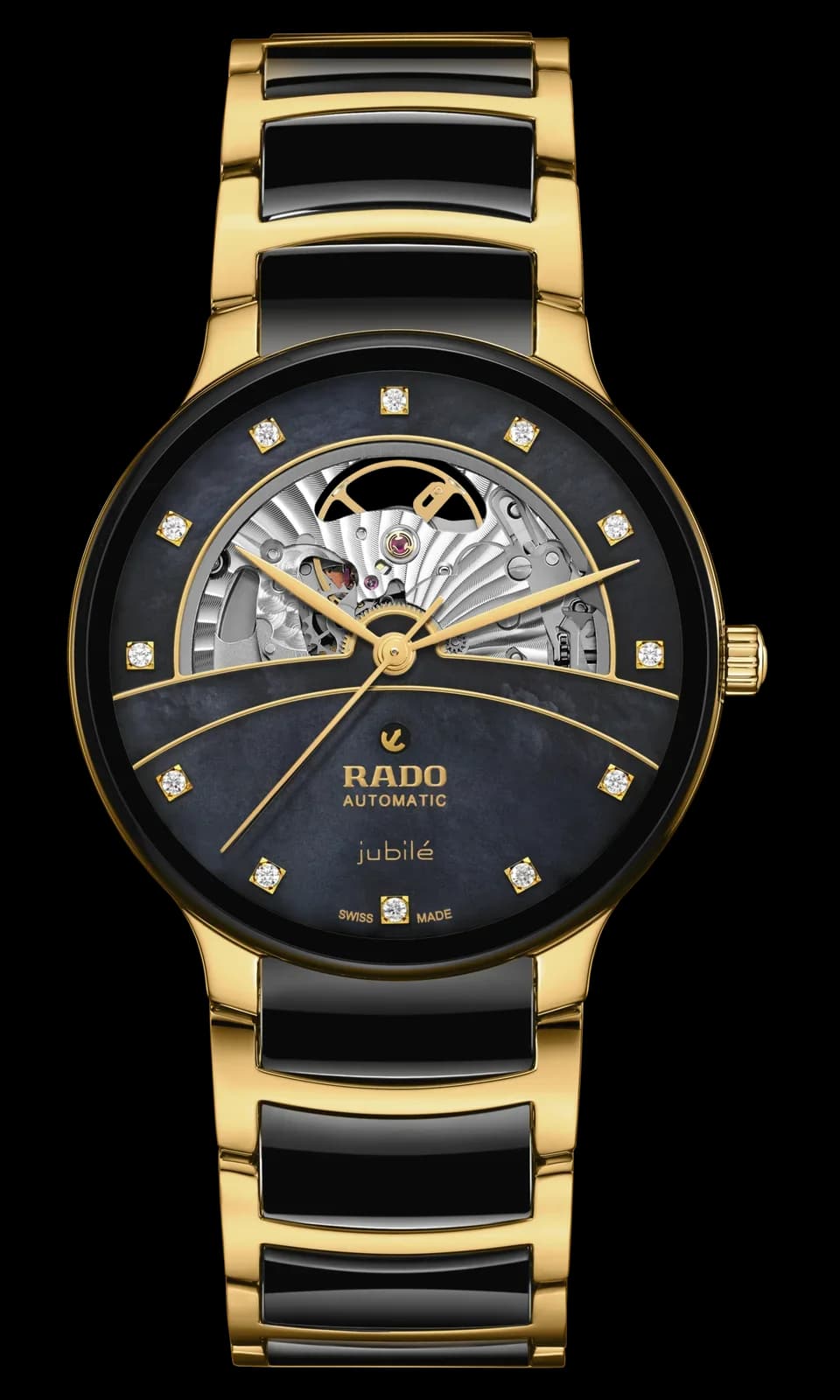 שעון יוניסקס Rado Centrix Open Heart Diamonds R30008902
