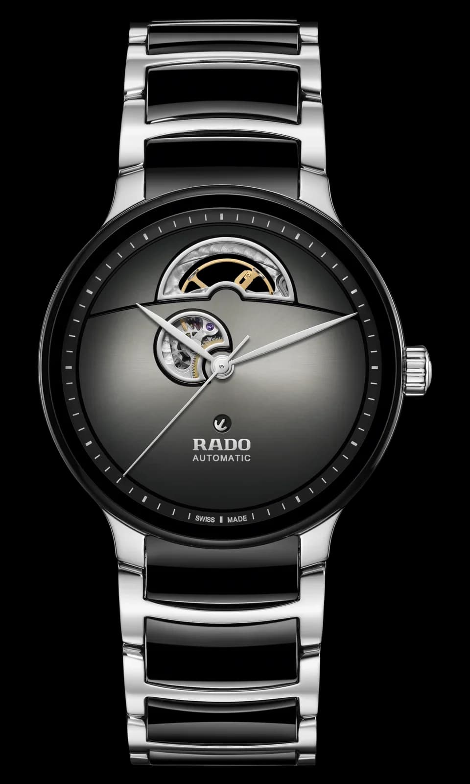 שעון יוניסקס Rado Centrix Automatic Open Heart R30012152