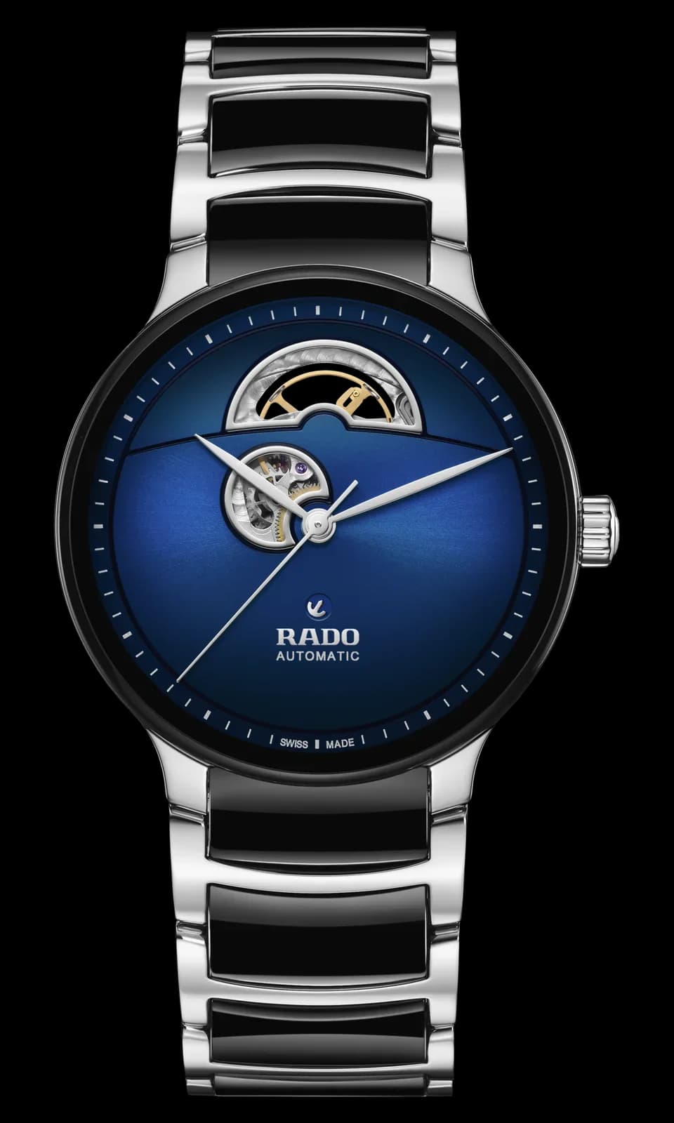 שעון יוניסקס Rado Centrix Automatic Open Heart R30012202