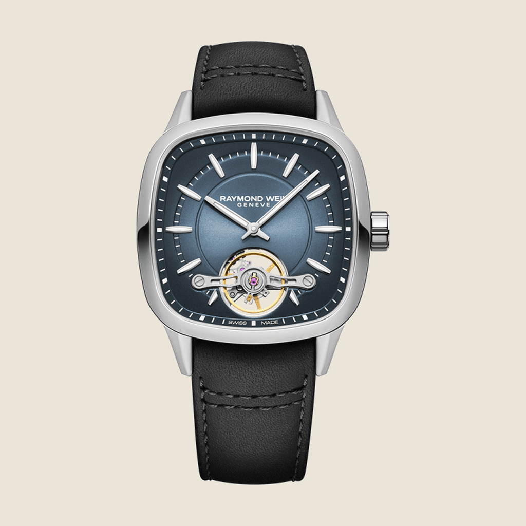שעון Raymond Weil Freelancer RW1212 2790-STC-50051 לגברים — לוח כחול, אוטומטי, 40mm | Dialoria