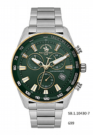 שעון Santa Barbara Polo & Racquet Club SB.1.10430-7 ליוניסקס — SB.1.10430-7 | Dialoria
