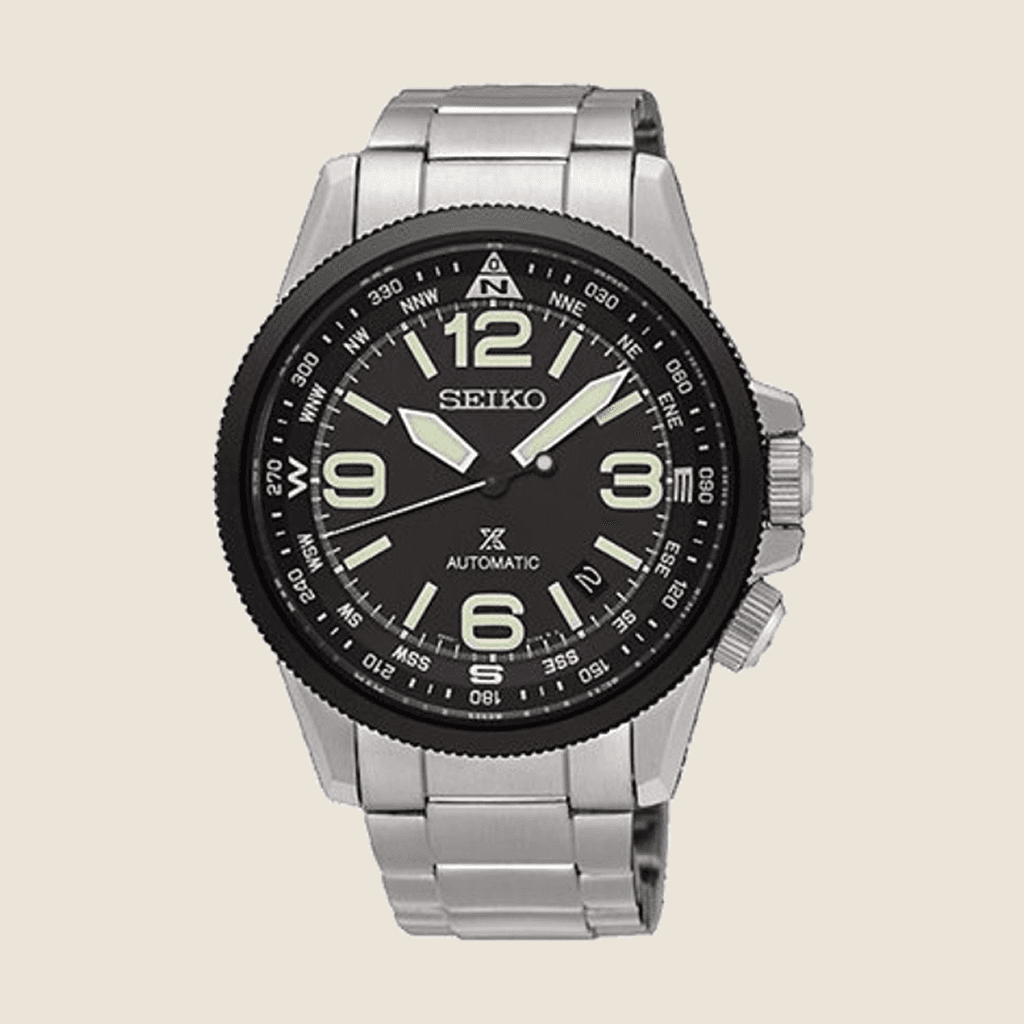 שעון Seiko Prospex Land SRPA71K1 — אוטומטי 4R35, מצפן מסתובב, 100m | Dialoria